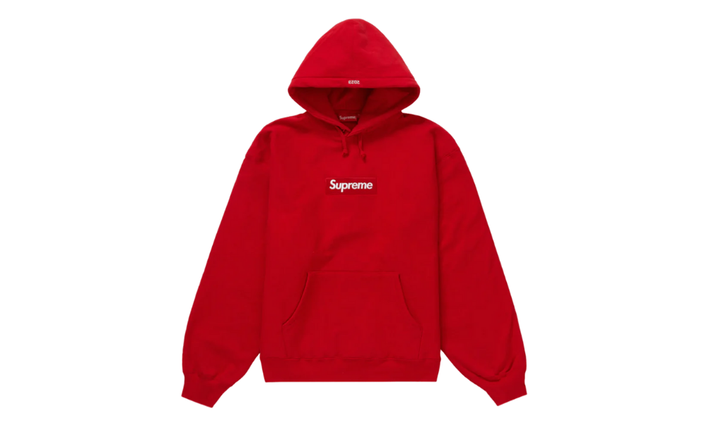 Supreme Box Logo Hoodie Red FW23