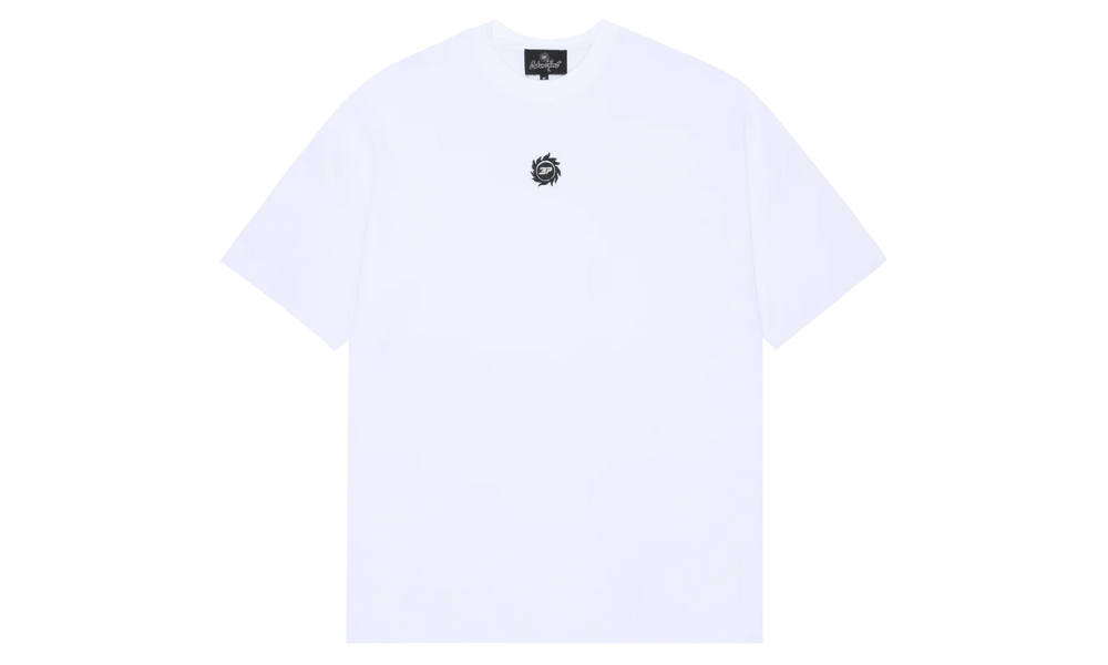 Broken Planet Cropped T-Shirt Snow White
