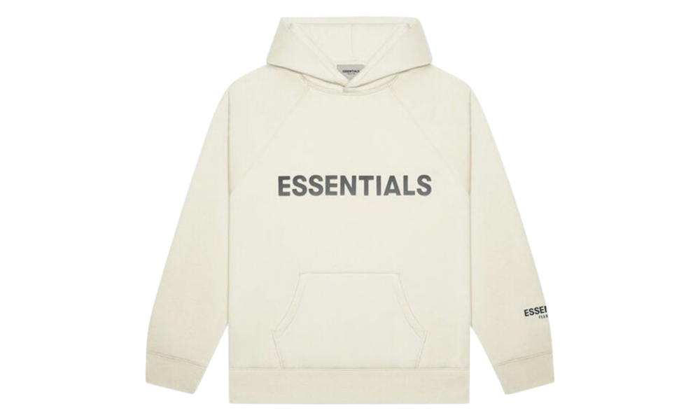 Fear of God Essentials Hoodie Buttercream SS20