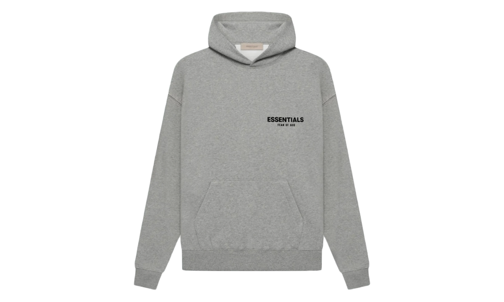 Fear of God Essentials Hoodie Dark Oatmeal SS22