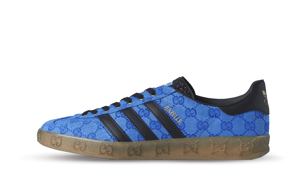 Adidas Gazelle Gucci GG Monogram Blue
