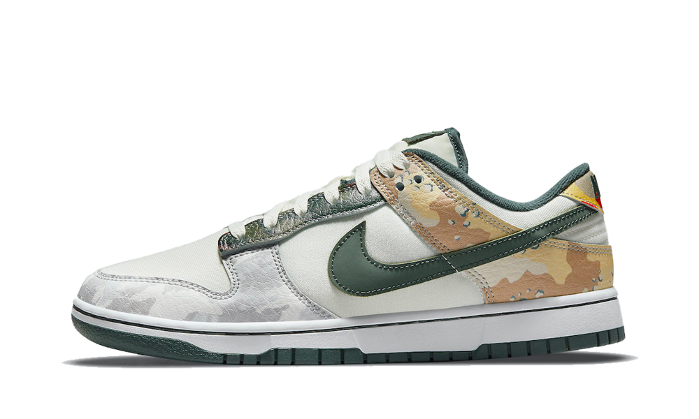Nike Dunk Low SE Sail Multi-Camo