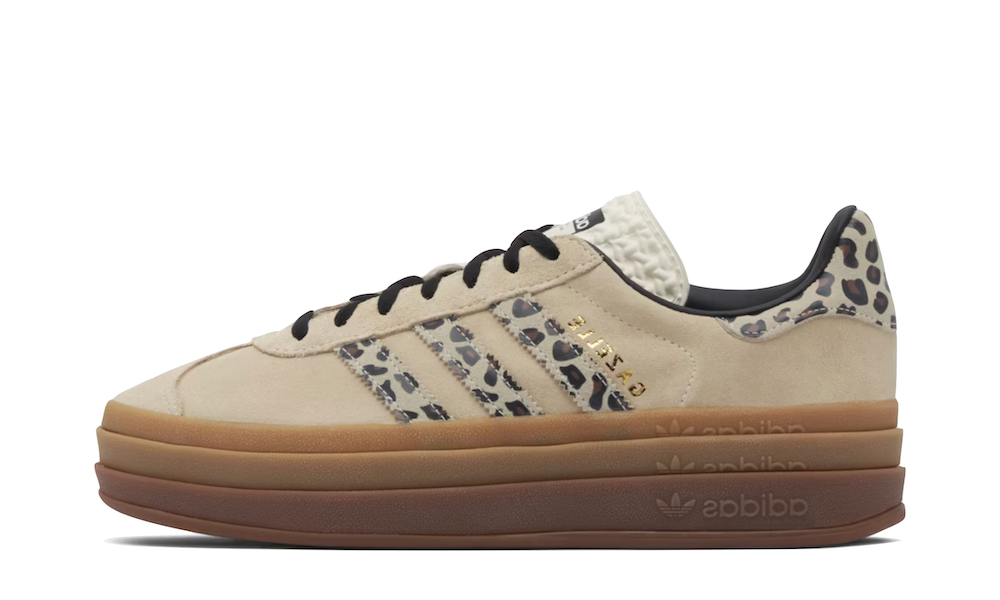 Adidas Gazelle Bold Cream Leopard Women's