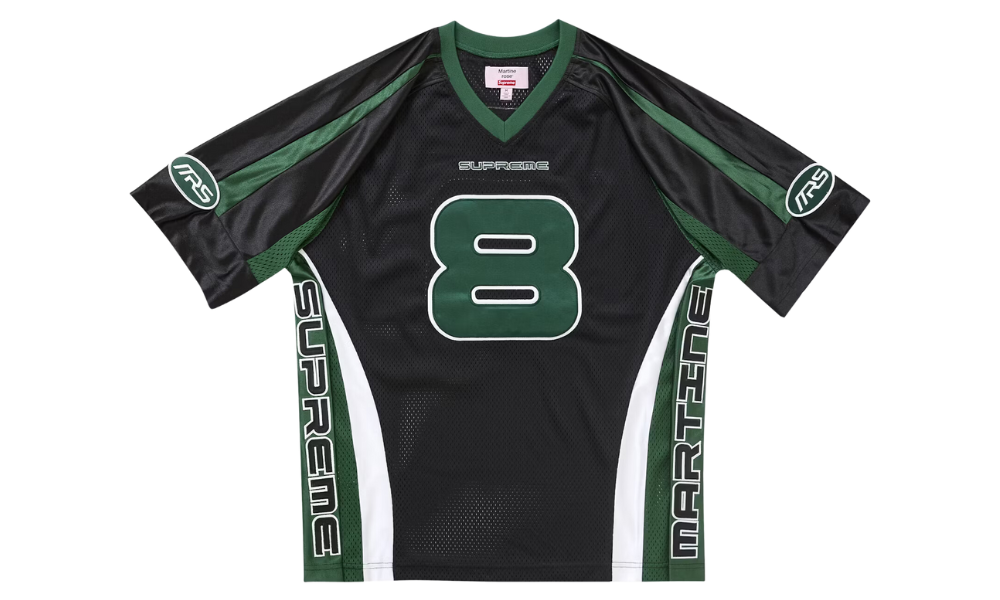 Supreme Martine Rose Football Jersey Black