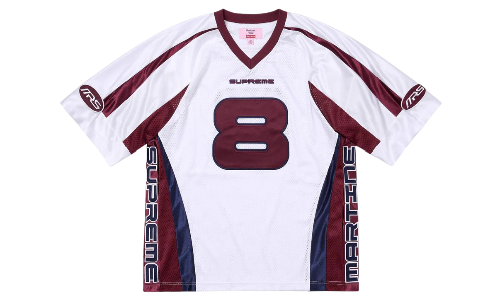 Supreme Martine Rose Football Jersey White