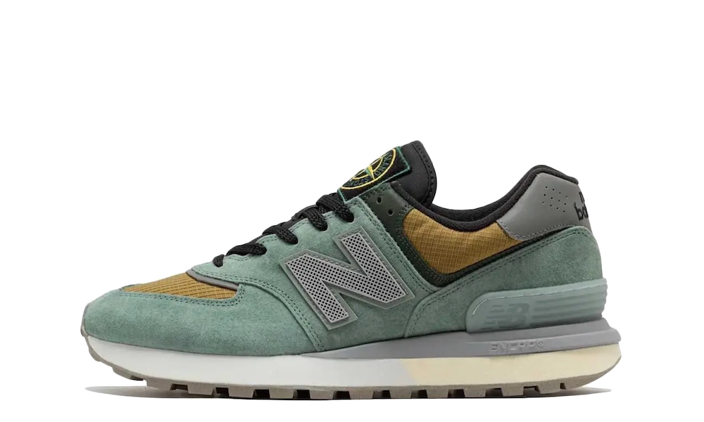 New Balance 574 Legacy Stone Island Light Green