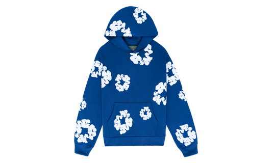 Denim Tears Cotton Wreath Hooded Sweatshirt Royal Blue