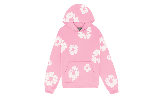 Denim Tears Cotton Wreath Hooded Sweatshirt Pink