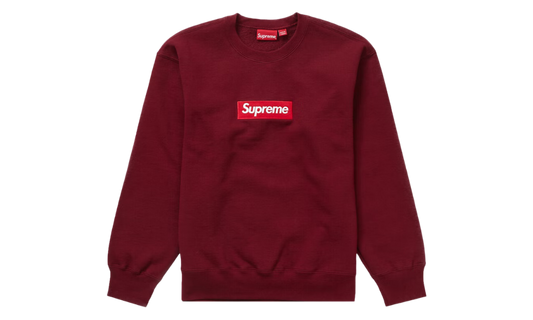 Supreme Box Logo Crewneck Cardinal FW22