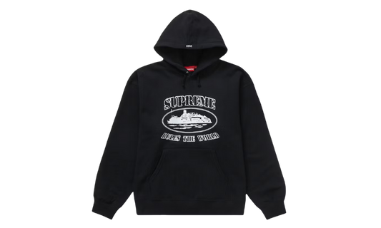 Supreme Corteiz Rules The World Hoodie Black