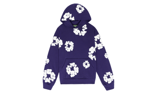 Denim Tears Cotton Wreath Hooded Sweatshirt Purple