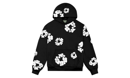 Denim Tears Cotton Wreath Hooded Sweatshirt Black