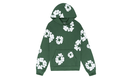 Denim Tears Cotton Wreath Hooded Sweatshirt Green