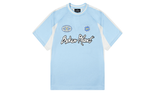 Broken Planet Football Jersey Light Blue