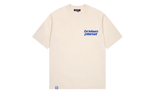 Broken Planet Basics T-Shirt Washed Vanilla White