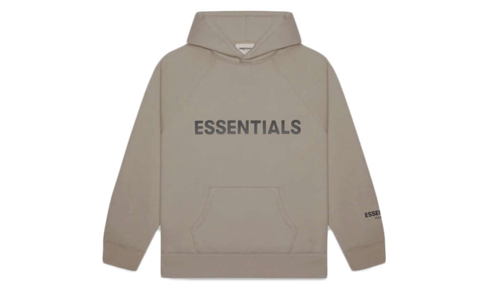 Fear of God Essentials Hoodie Taupe SS20