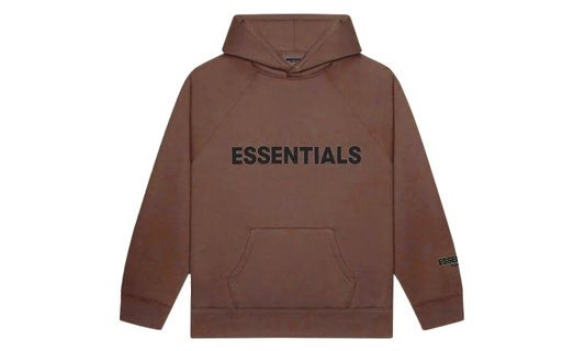 Fear of God Essentials Hoodie Rain Drum Brown SS20