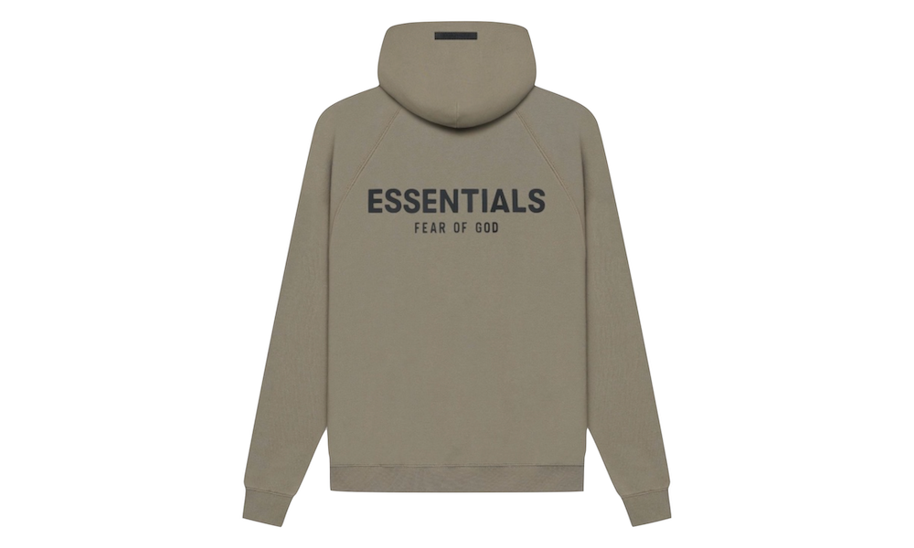 Fear of God Essentials Hoodie Taupe SS21