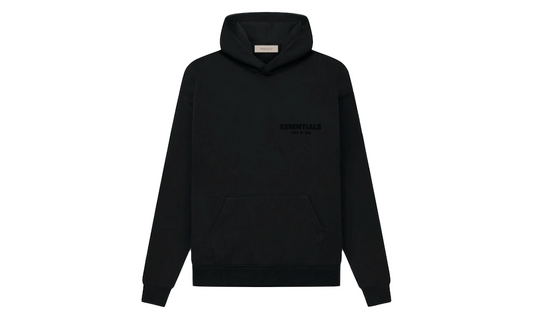Fear of God Essentials Hoodie Black SS22