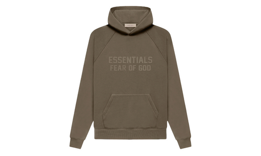 Fear of God Essentials Hoodie Wood FW22