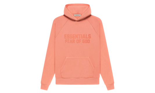 Fear of God Essentials Hoodie Coral FW22