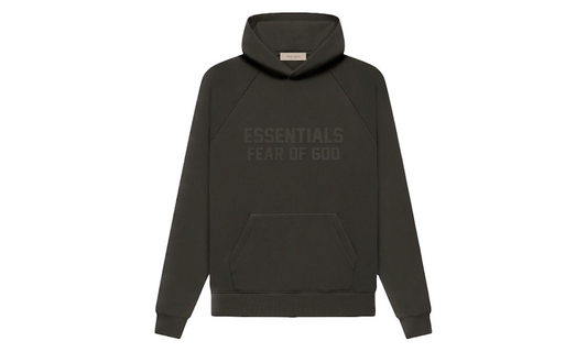 Fear of God Essentials Hoodie Off Black FW22