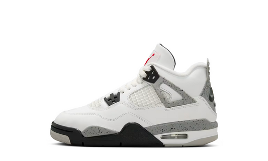 Air Jordan 4 Retro GS White Cement 2025
