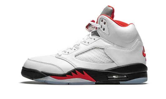 Air Jordan 5 Retro Fire Red Silver Tongue 2020