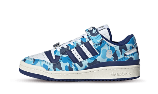 Adidas Forum 84 Low Bape 30th Anniversary Blue Camo