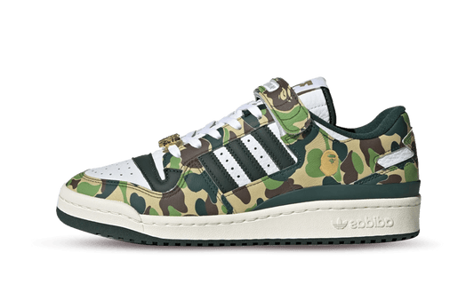 Adidas Forum 84 Low Bape 30th Anniversary Green Camo