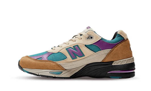 New Balance 991 MiUK Palace Brown Teal