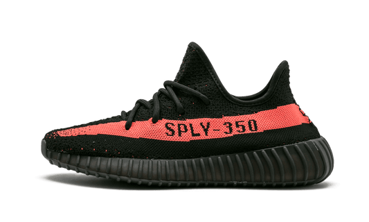 Yeezy Boost 350 V2 Core Black Red Stripe