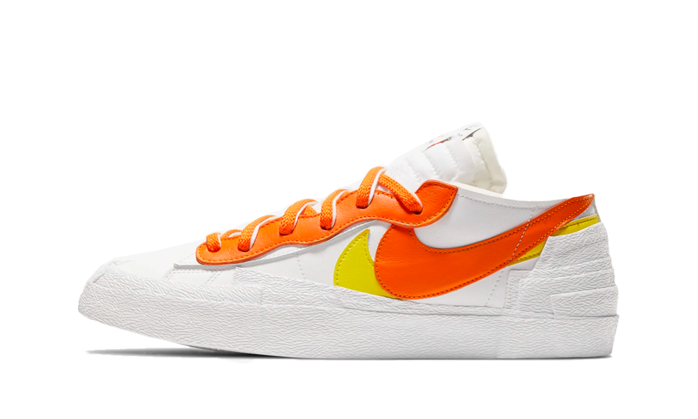 Nike Blazer Low Sacai White Magma Orange