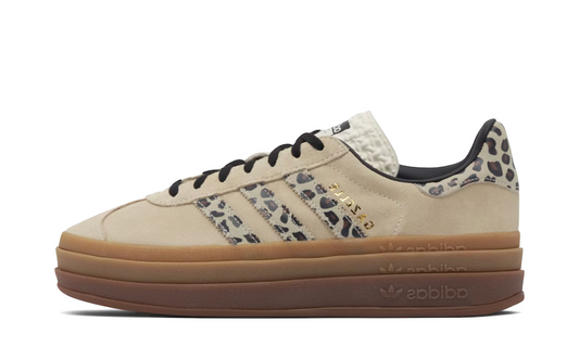 Adidas Gazelle Bold Cream Leopard Women's