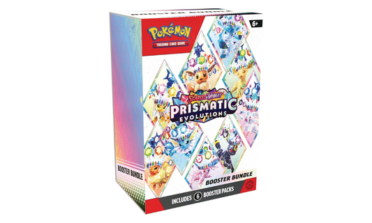 Pokemon TCG Scarlet & Violet 8.5 Prismatic Evolutions Booster Bundle