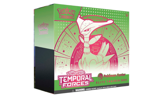 Pokemon TCG Scarlet & Violet Temporal Forces Pokemon Center Elite Trainer Box ETB