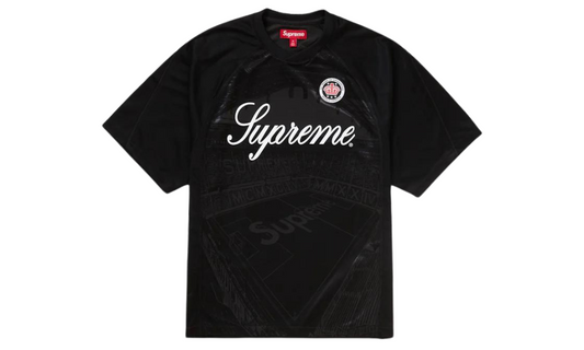 Supreme Jacquard Football Jersey Black