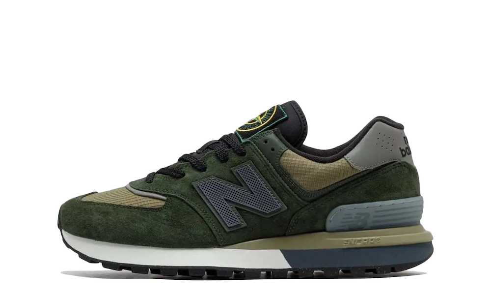 New Balance 574 Legacy Stone Island Dark Green